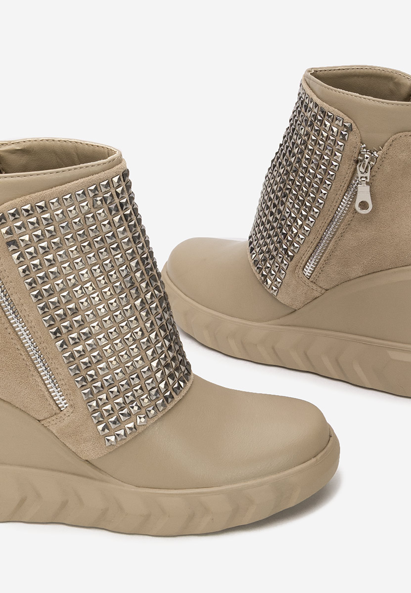 Ghete cu platforma Ismelora kaki