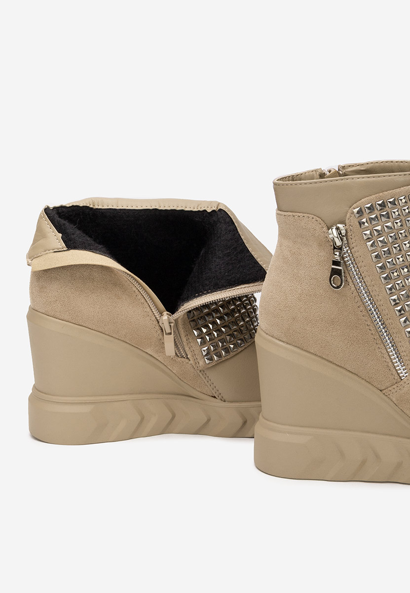 Ghete cu platforma Ismelora kaki