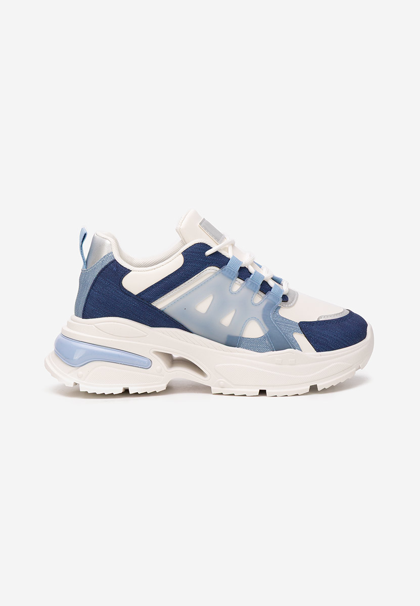 Sneakers cu platforma Alverisa albastri