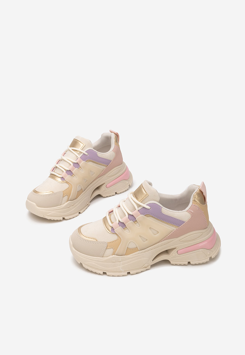 Sneakers cu platforma Alverisa multicolori