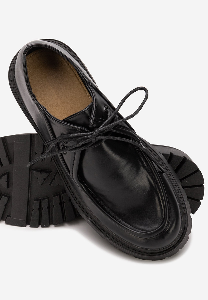 Pantofi casual dama Grinora negri