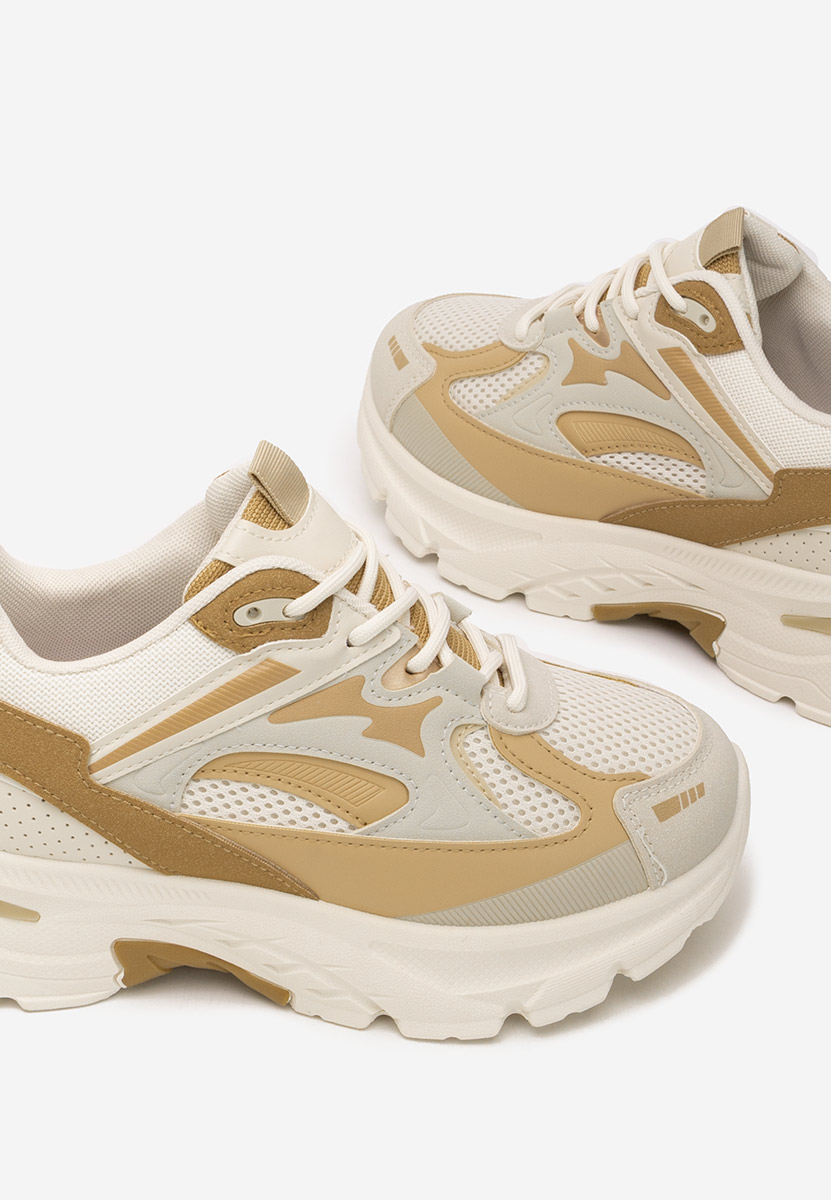 Sneakers cu platformă Zoriva kaki