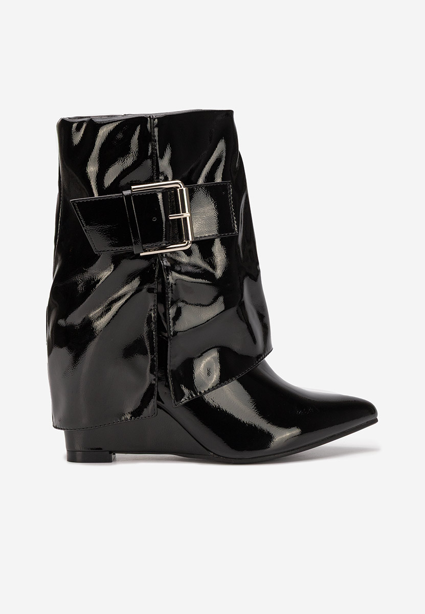 Botine cu platforma Irinea V2 negre