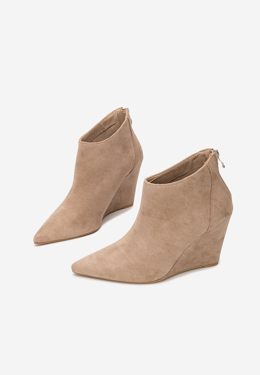 Botine cu platforma Shenna V3 kaki