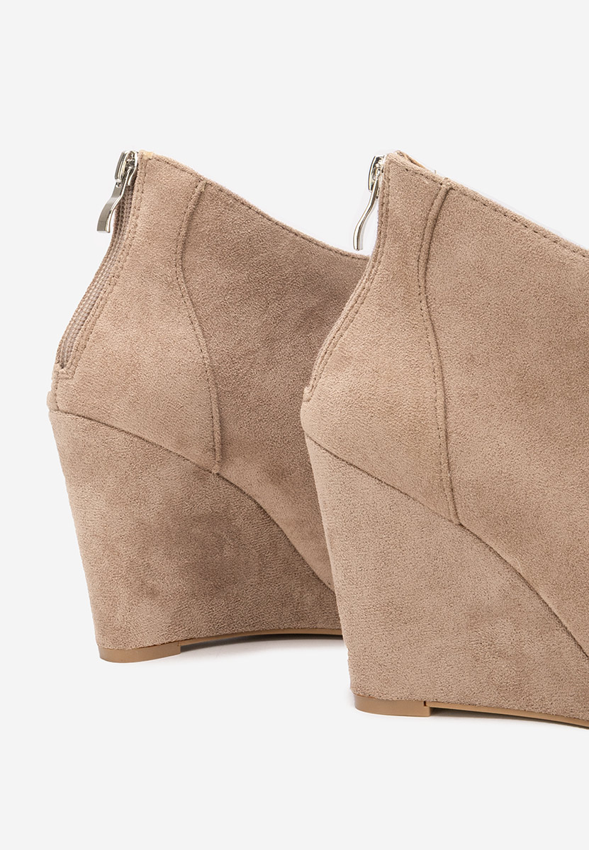 Botine cu platforma Shenna V3 kaki