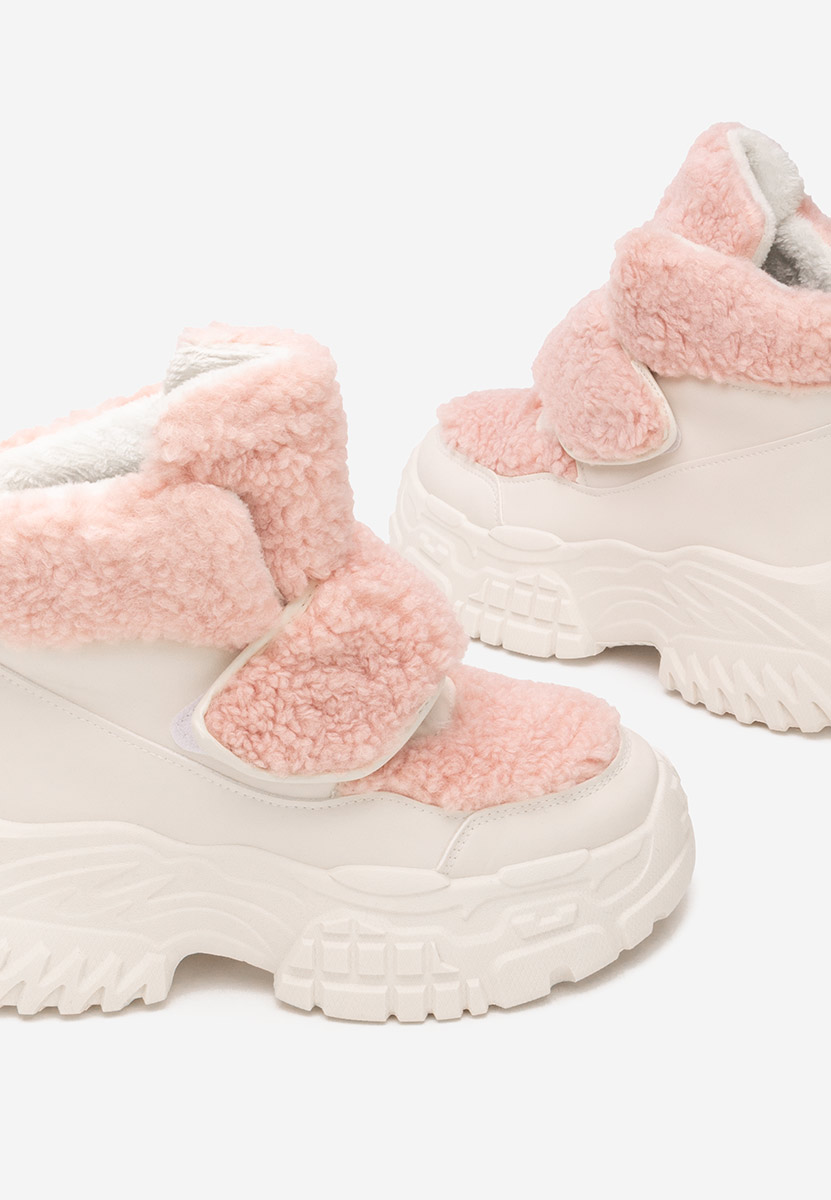 Sneakers dama imblaniti Comino V2 albi