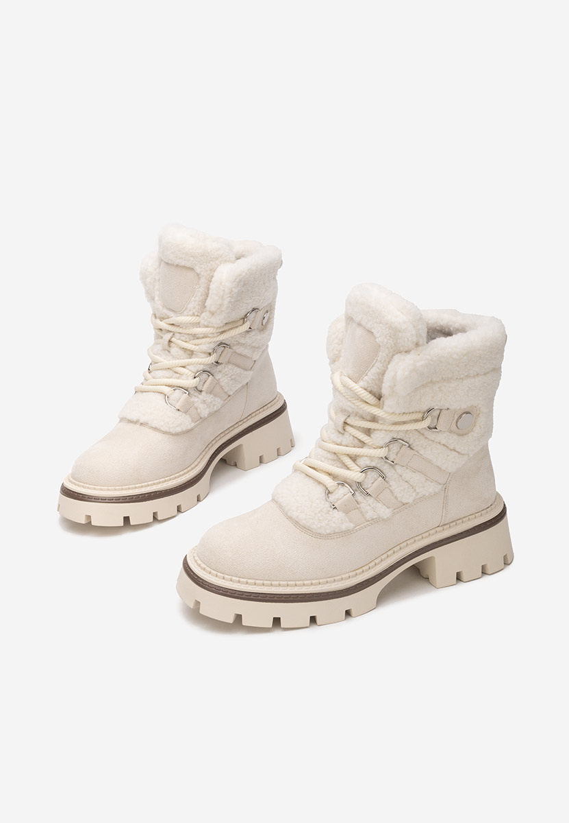 Ghete imblanite dama Kalindra bej