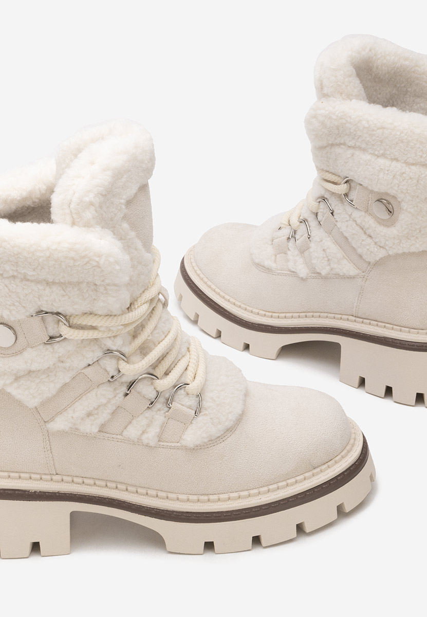 Ghete imblanite dama Kalindra bej