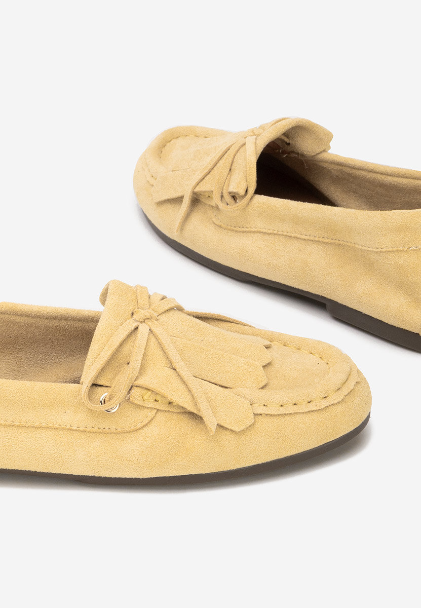 Mocasini dama Calistia galbeni