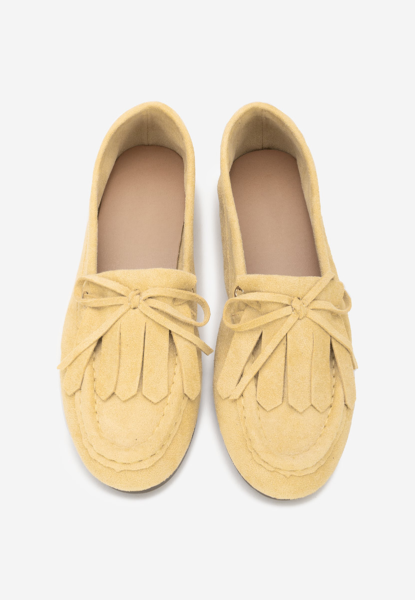 Mocasini dama Calistia galbeni