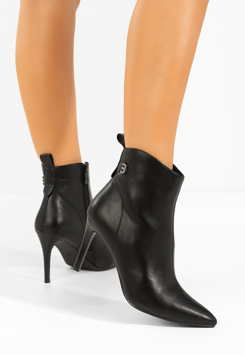 Botine stiletto Vanessia V2 negre