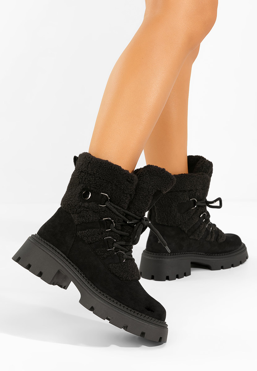 Ghete imblanite dama Kalindra negre