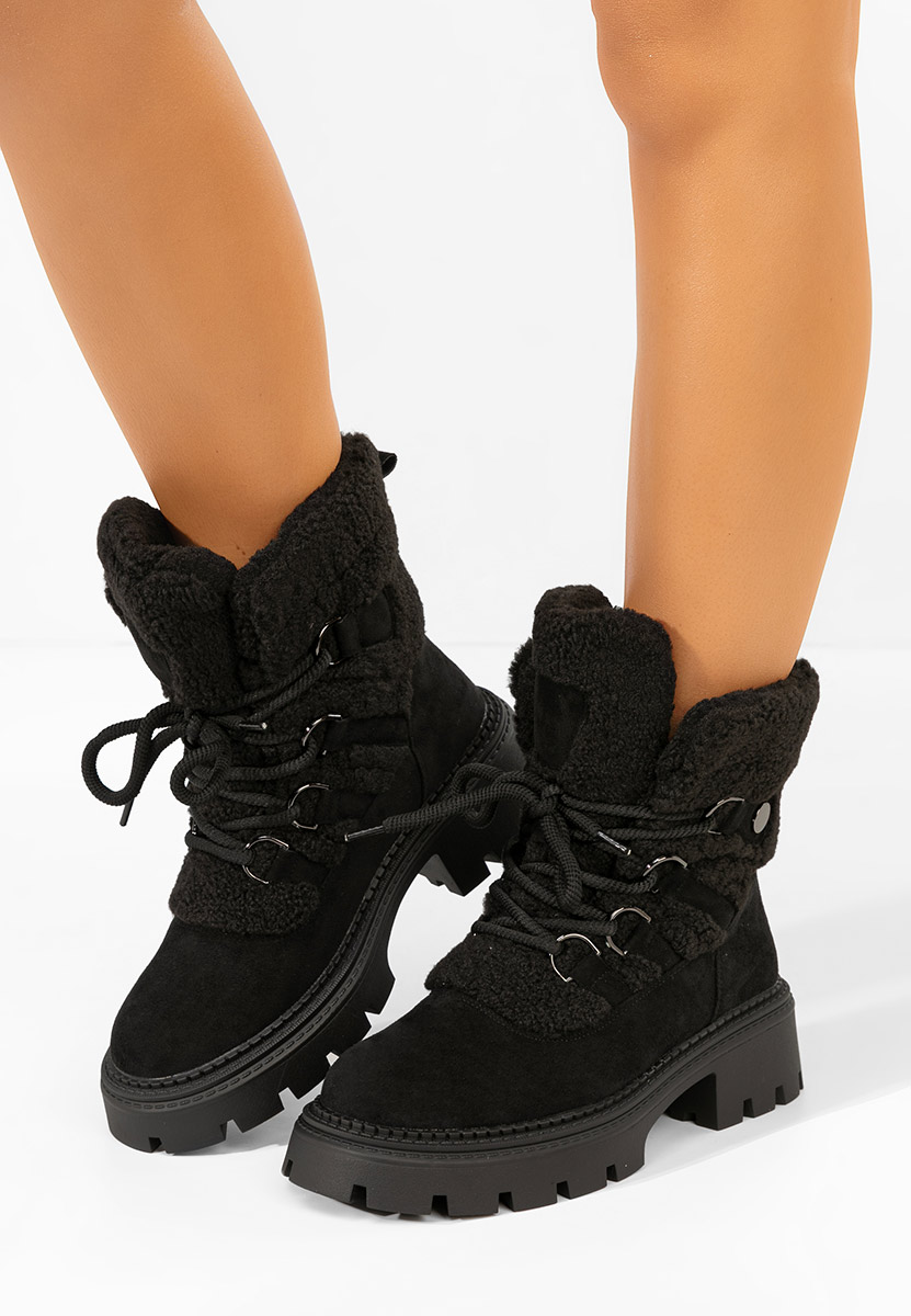 Ghete imblanite dama Kalindra negre