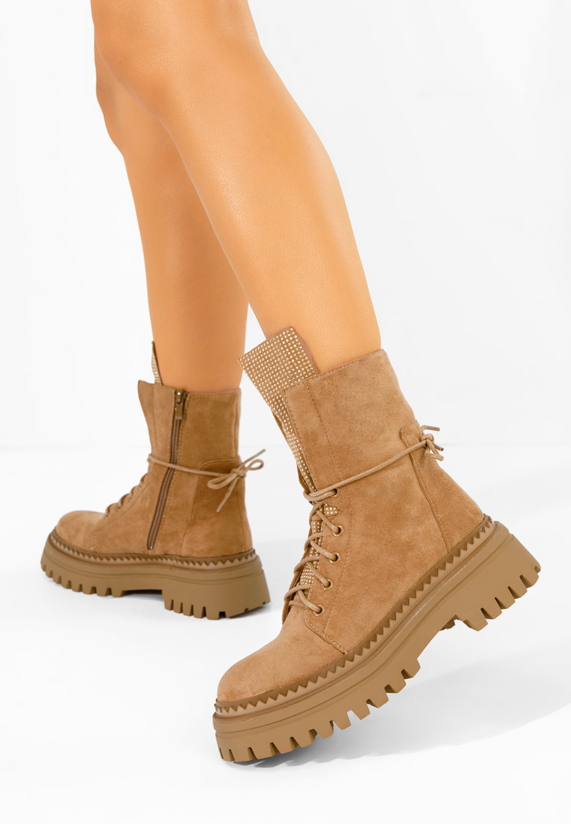 Bocanci dama Siennara camel