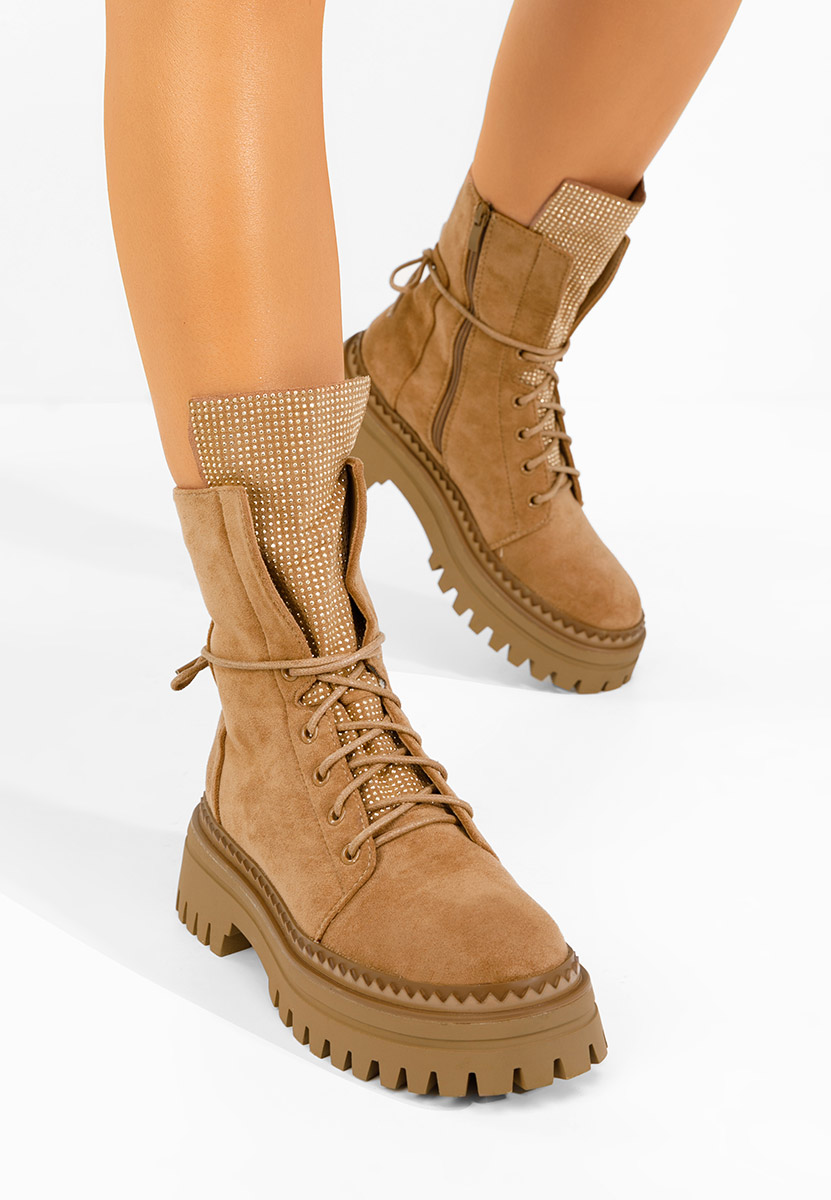 Bocanci dama Siennara camel