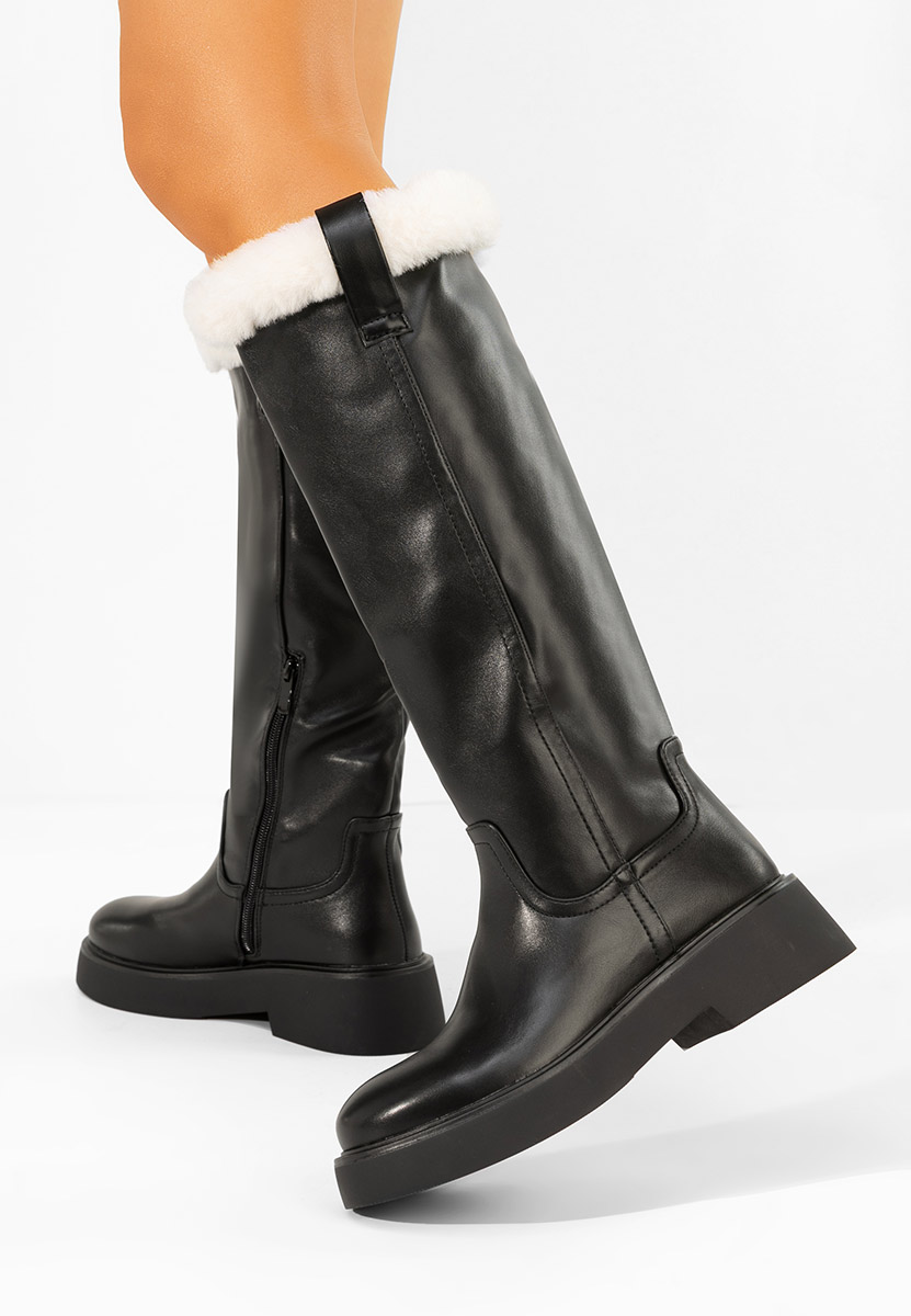 Cizme dama Kayce negre