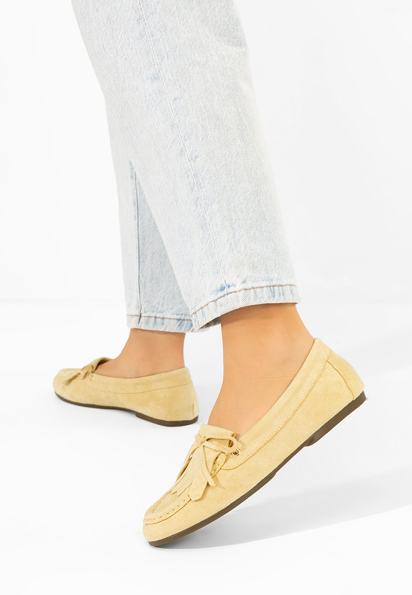 Mocasini dama Calistia galbeni