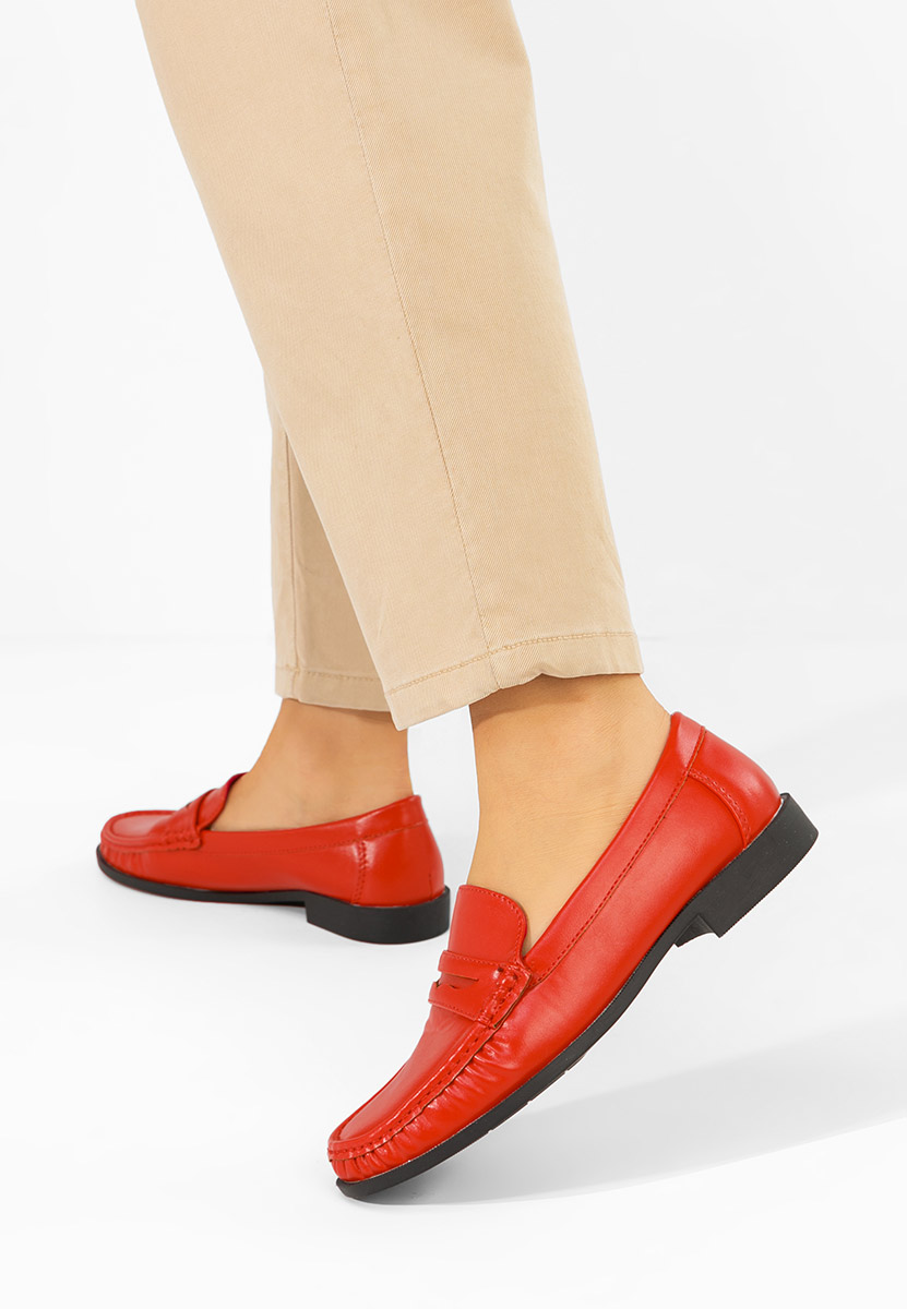 Mocasini dama Matildia rosii