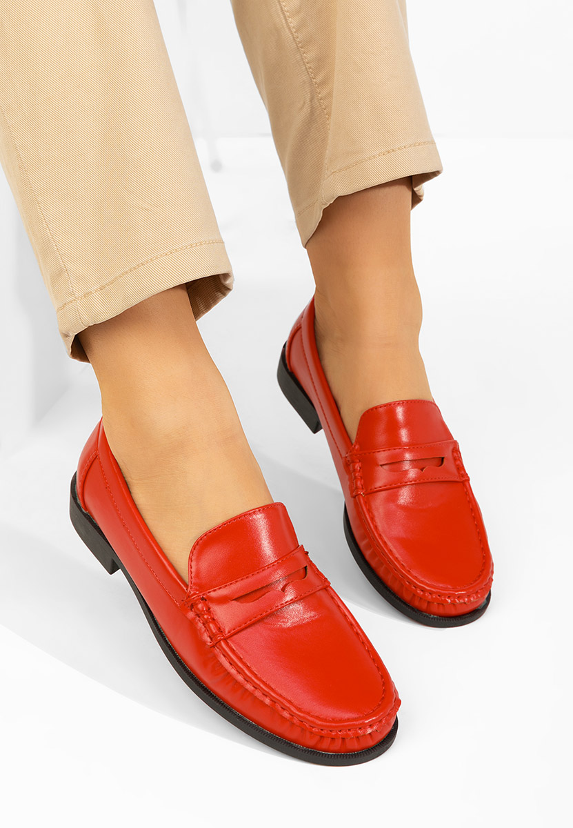 Mocasini dama Matildia rosii