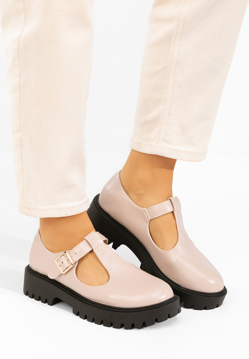 Pantofi casual damă Kenia bej