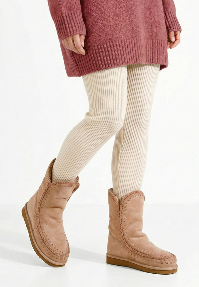 Cizme mocc Maisara kaki