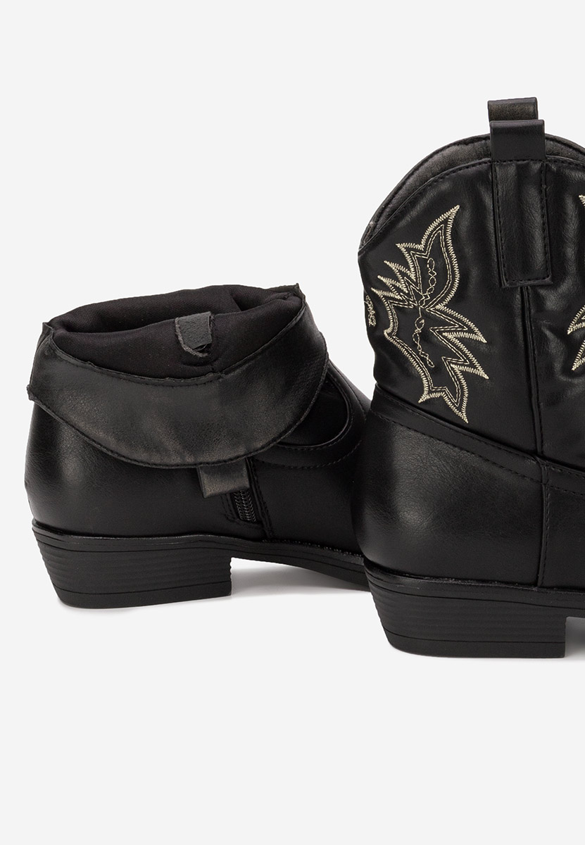 Cizme cowboy dama Celvorina V2 negre