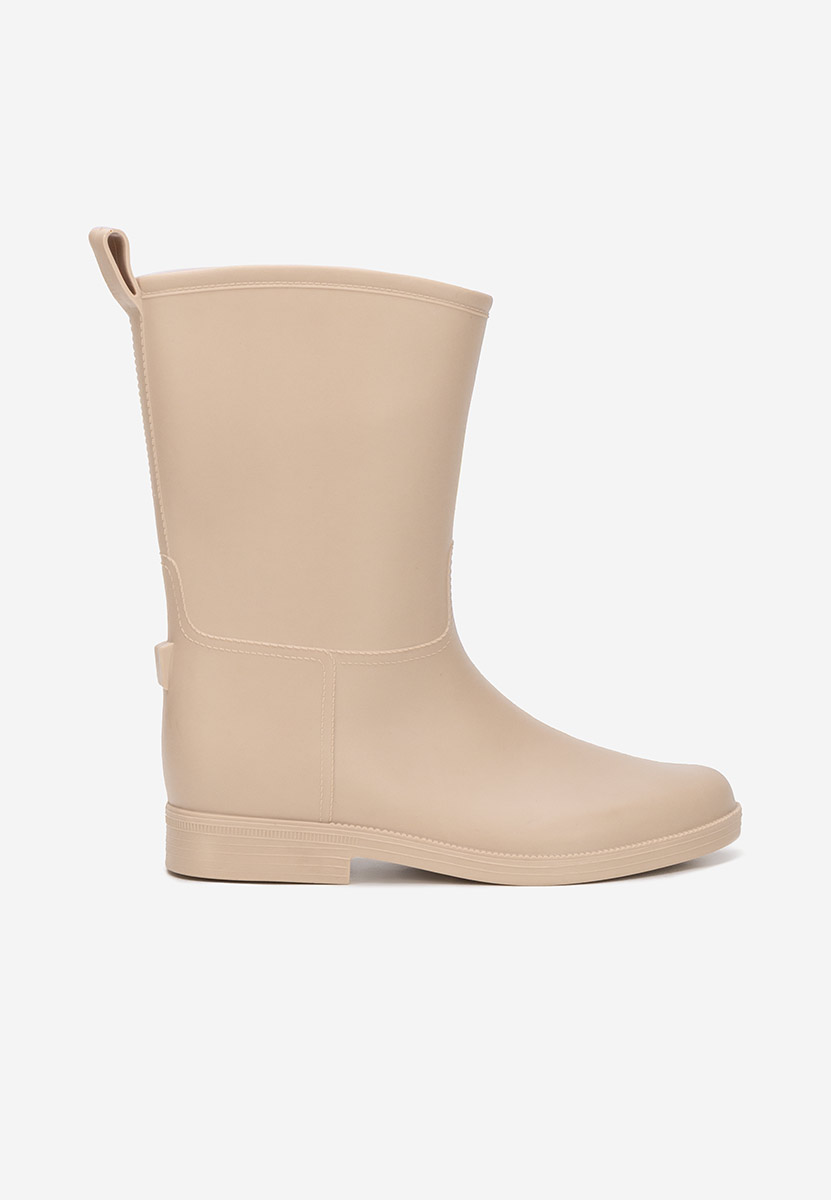 Cizme de cauciuc Elisea bej