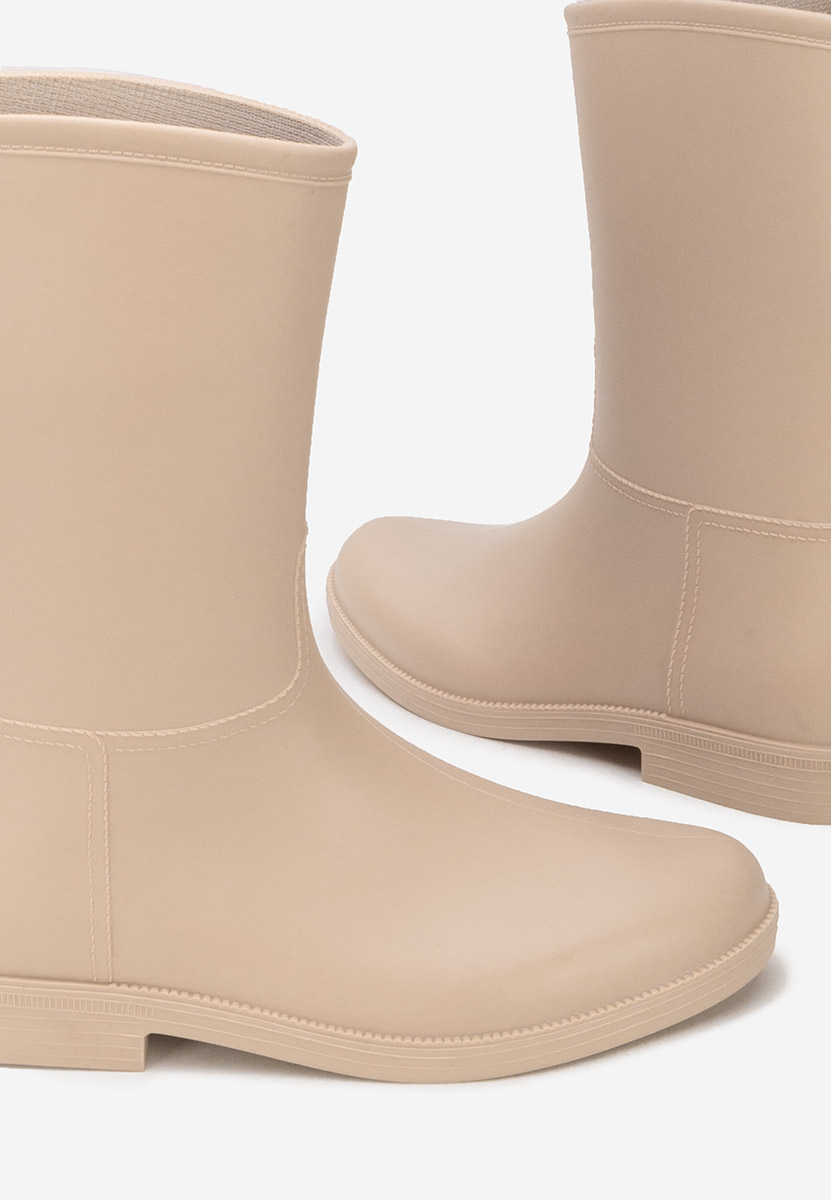 Cizme de cauciuc Elisea bej