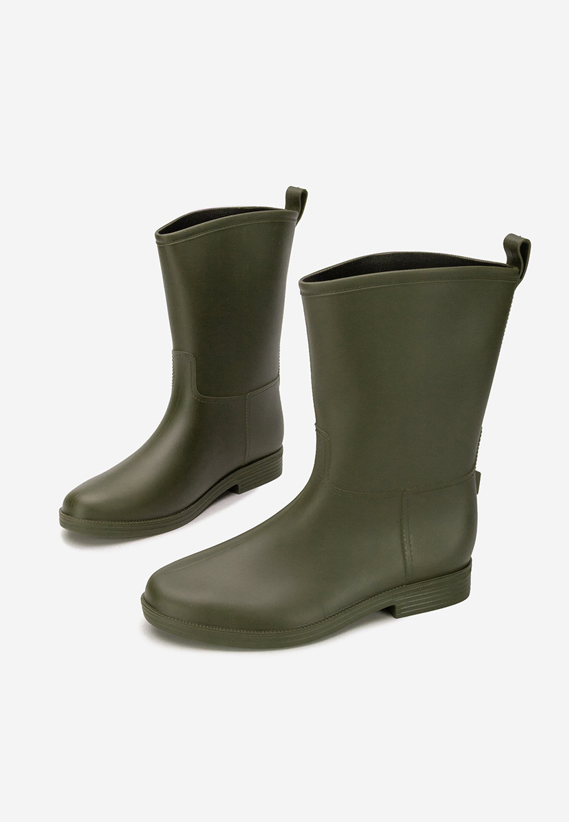 Cizme de cauciuc Elisea verzi