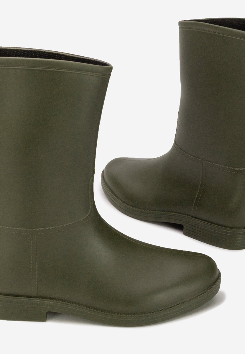 Cizme de cauciuc Elisea verzi