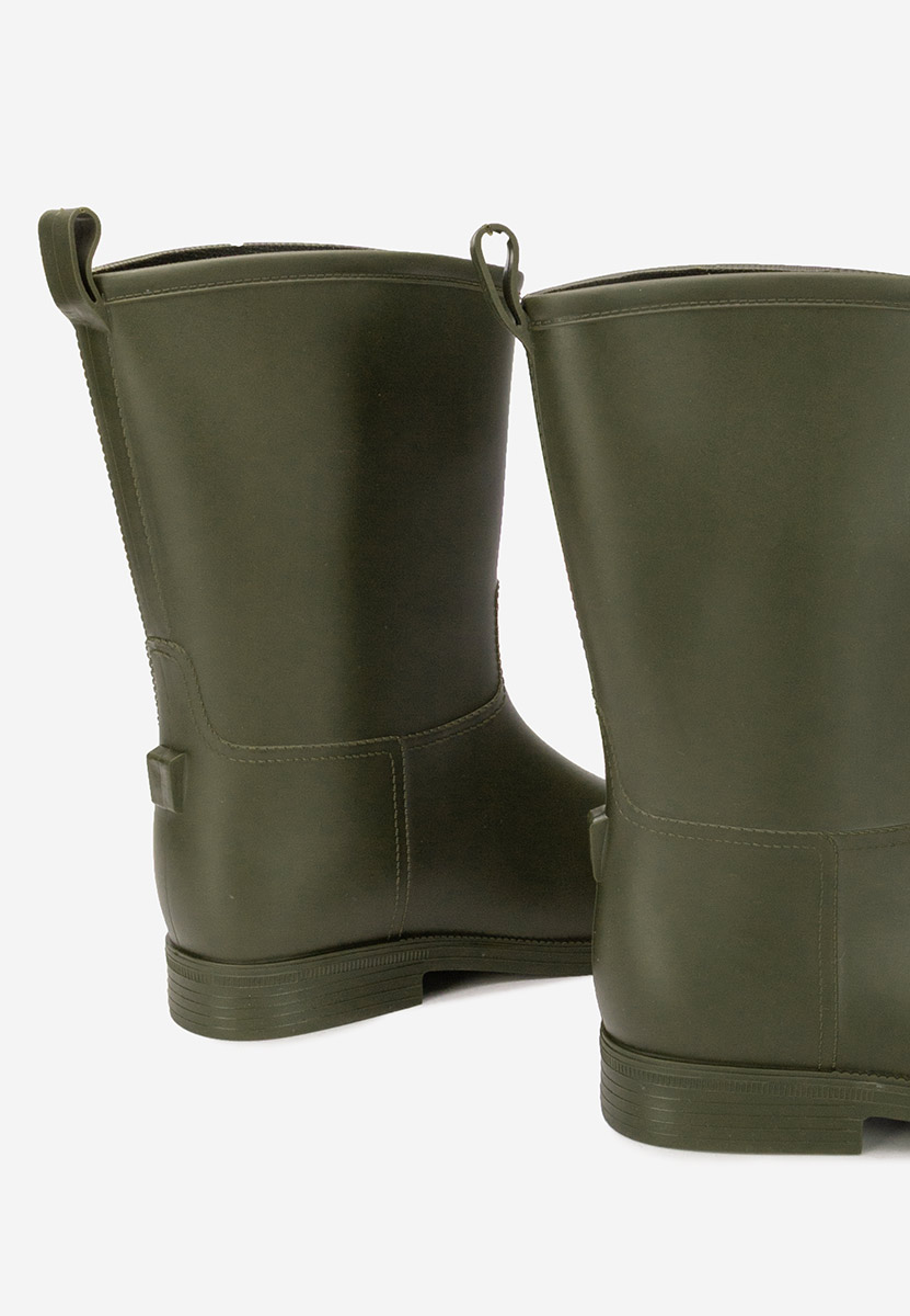 Cizme de cauciuc Elisea verzi