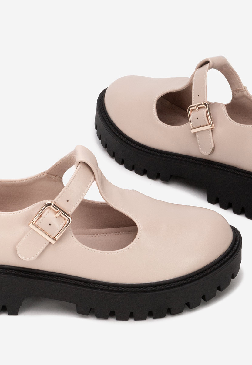 Pantofi casual damă Kenia bej