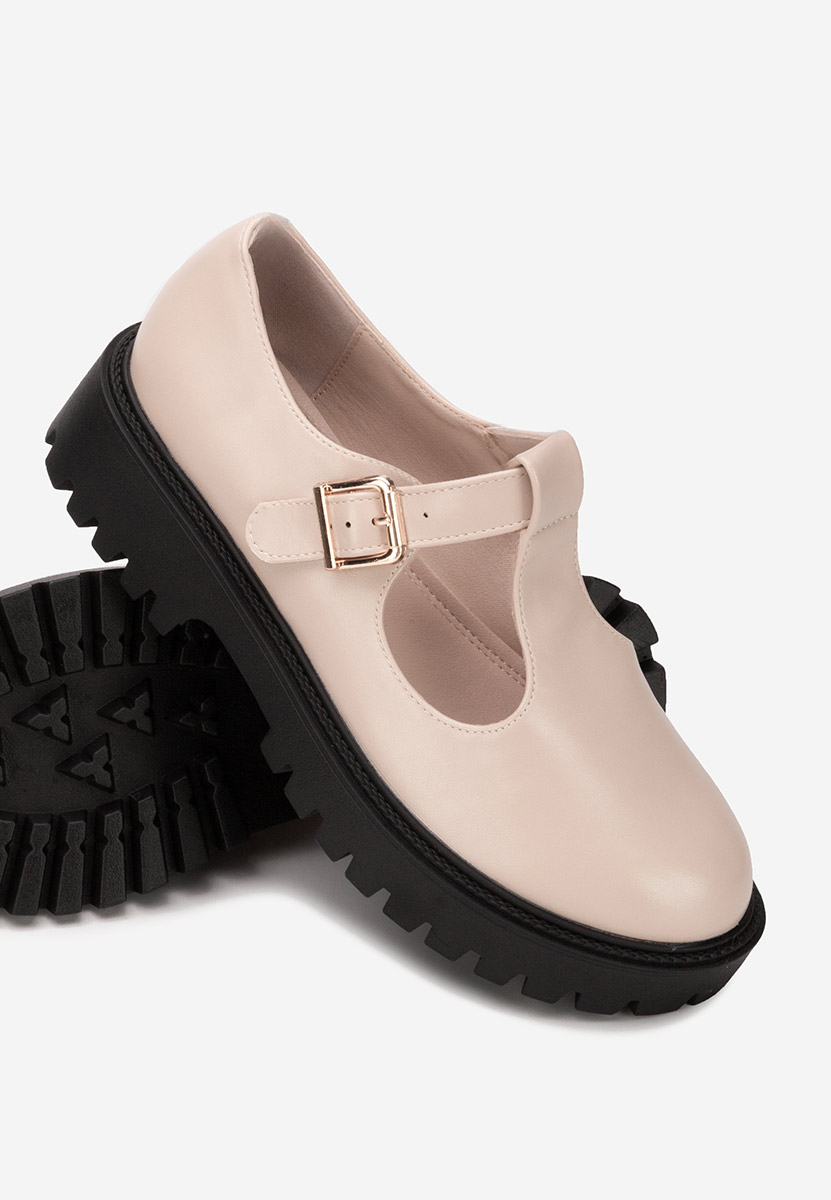 Pantofi casual damă Kenia bej