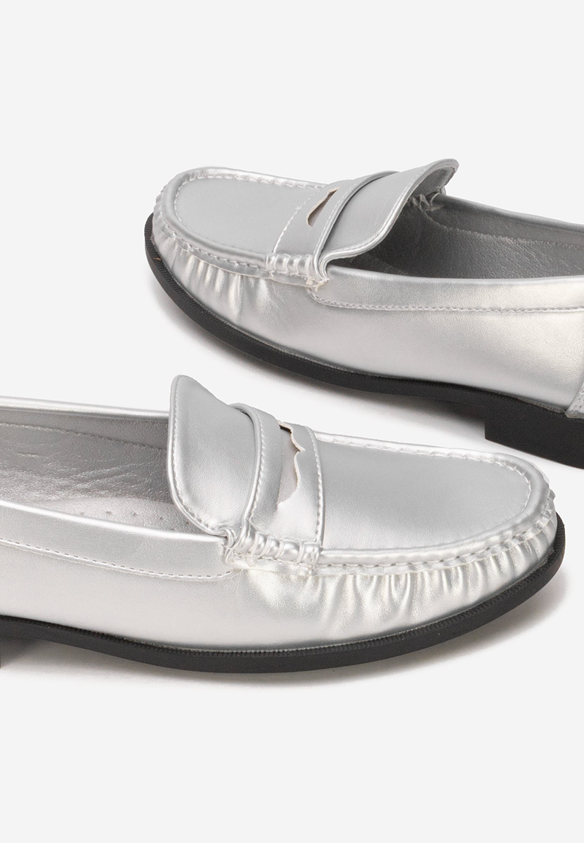 Mocasini dama Matildia argintii