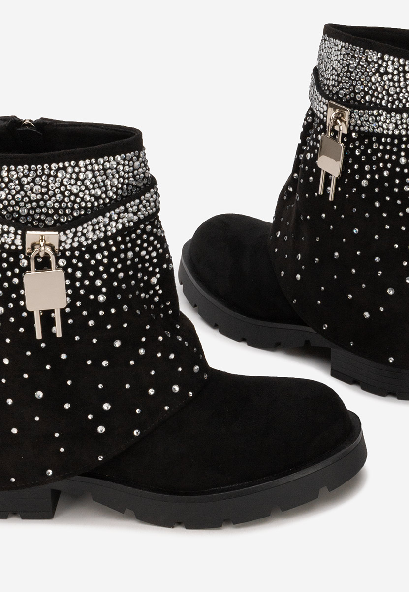 Cizme scurte dama Nevira negre