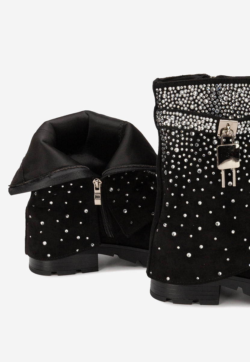 Cizme scurte dama Nevira negre