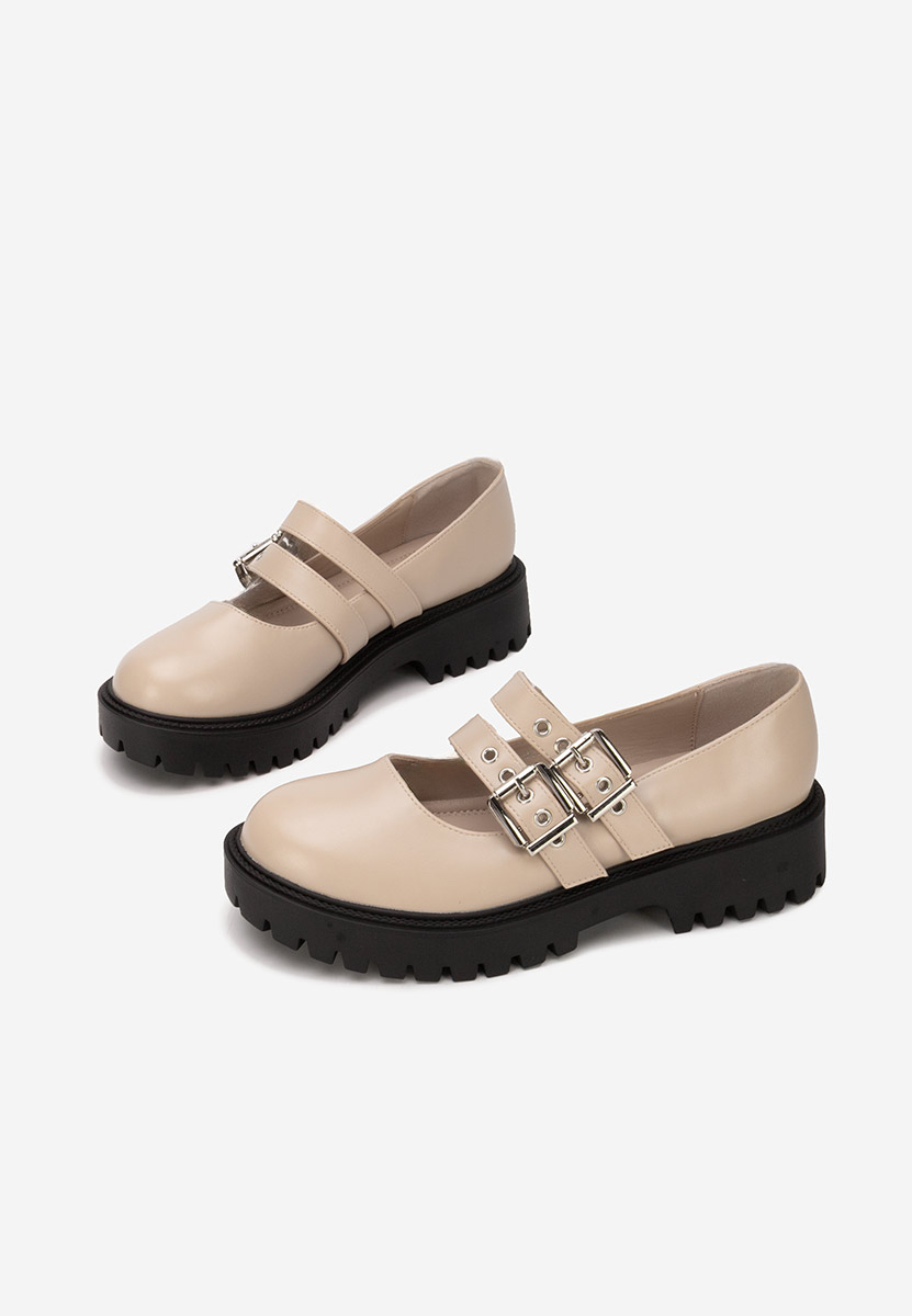 Pantofi casual damă Geovania bej