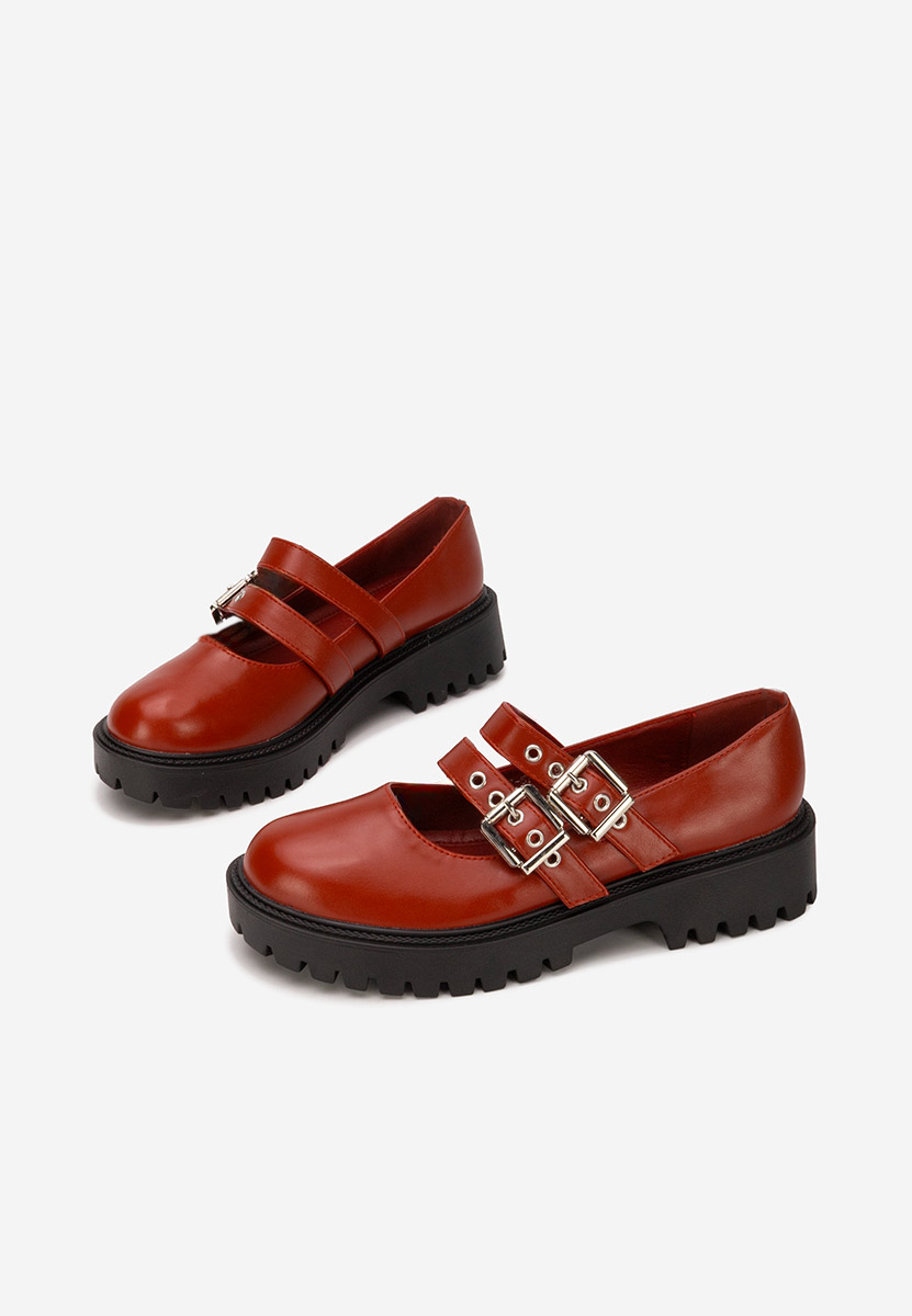 Pantofi casual damă Geovania grena