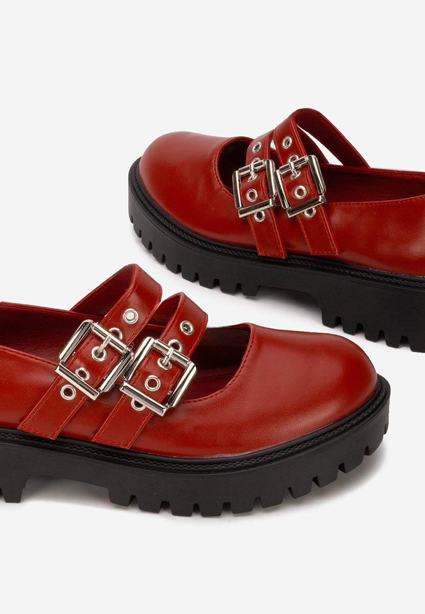 Pantofi casual damă Geovania grena