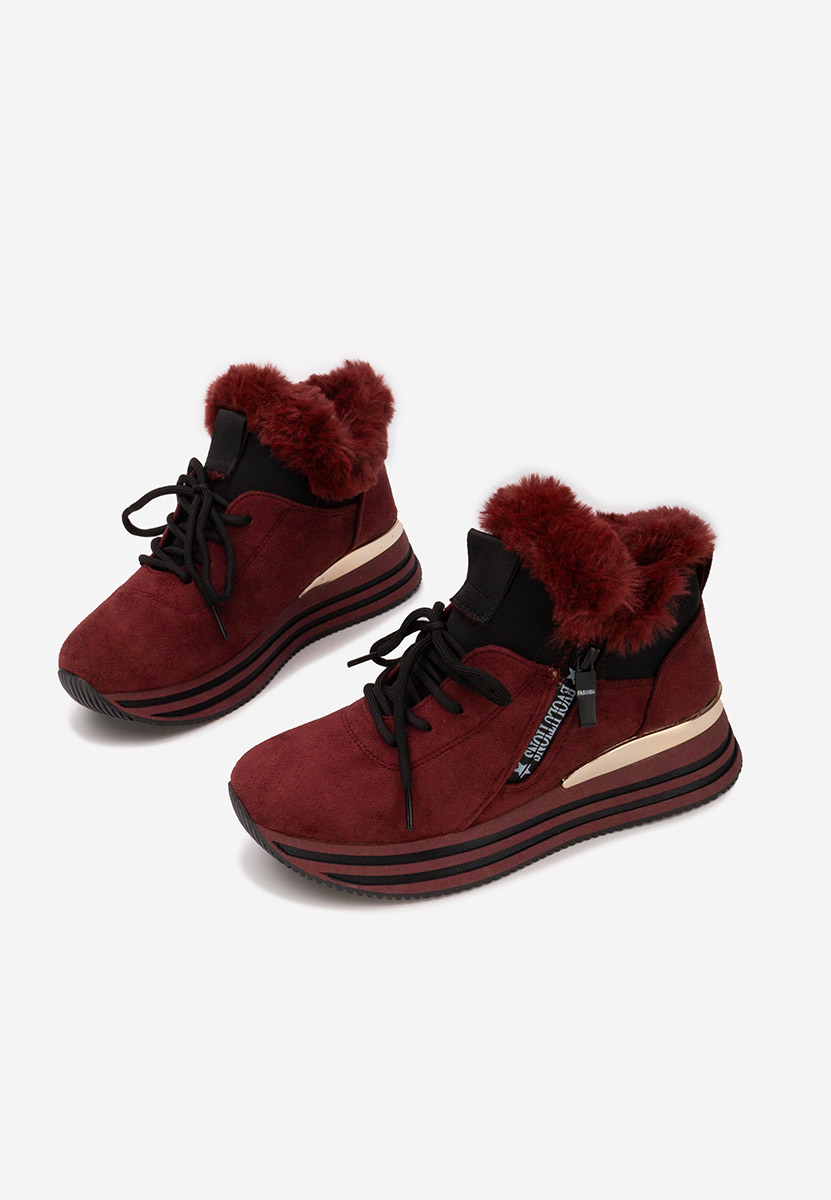 Sneakers dama imblaniti Axira grena