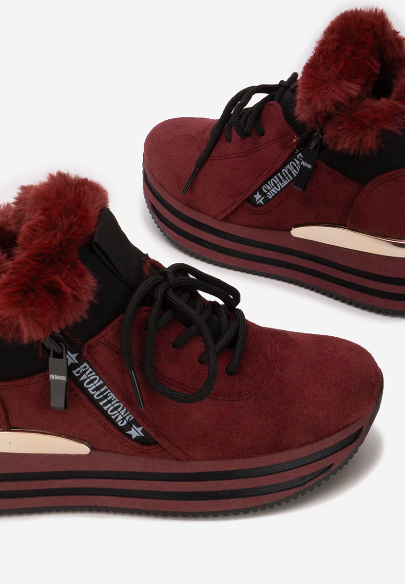 Sneakers dama imblaniti Axira grena