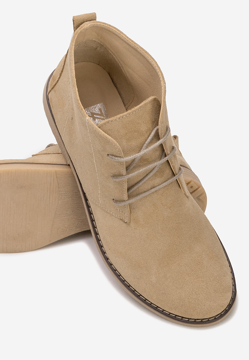 Ghete dama piele intoarsa Kalisa V5 bej