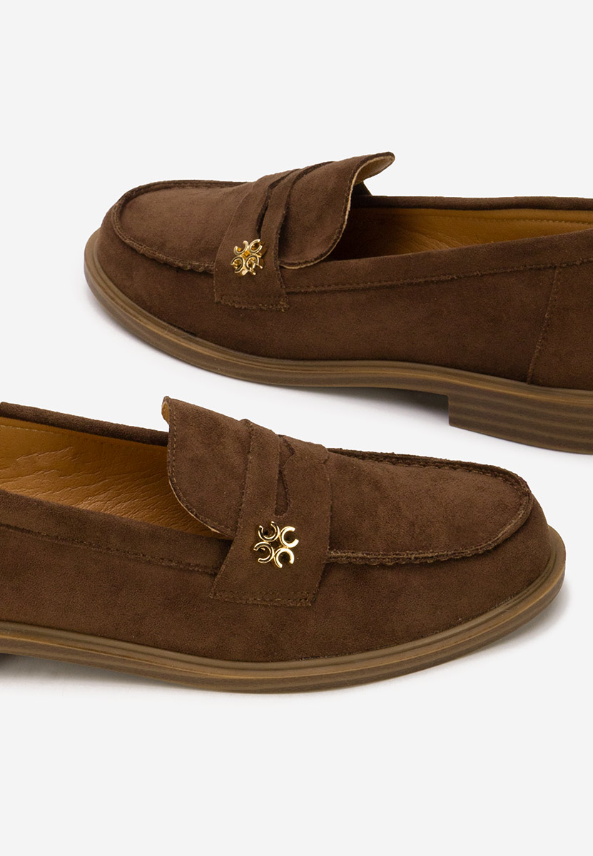 Mocasini dama Tisera maro