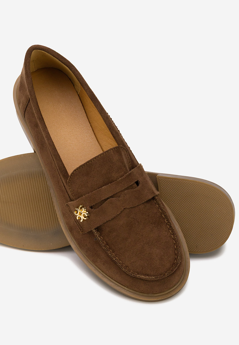 Mocasini dama Tisera maro