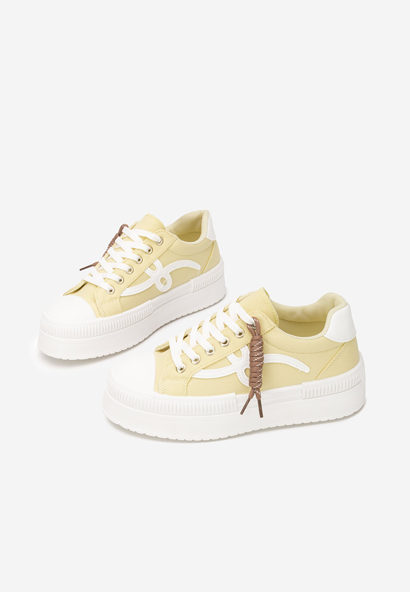 Sneakers cu platformă Altamira galbeni