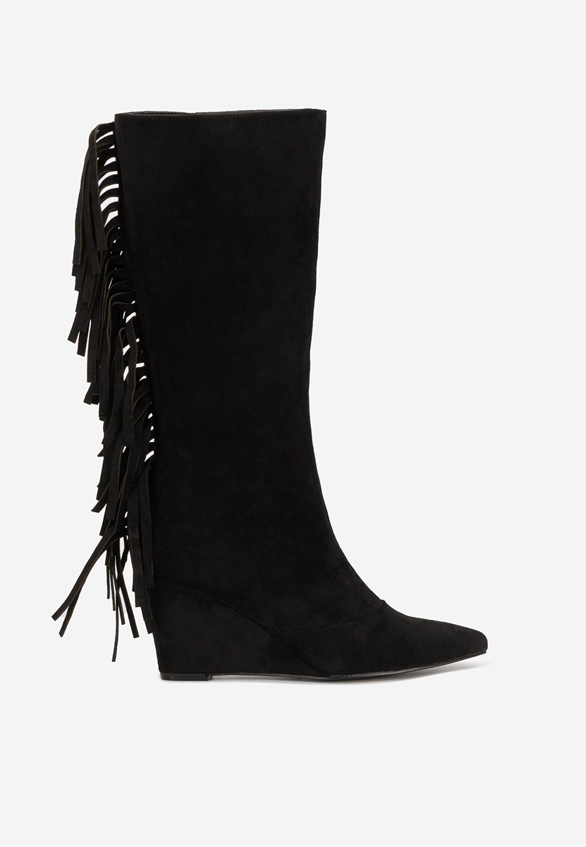 Cizme cowboy dama negre Milania