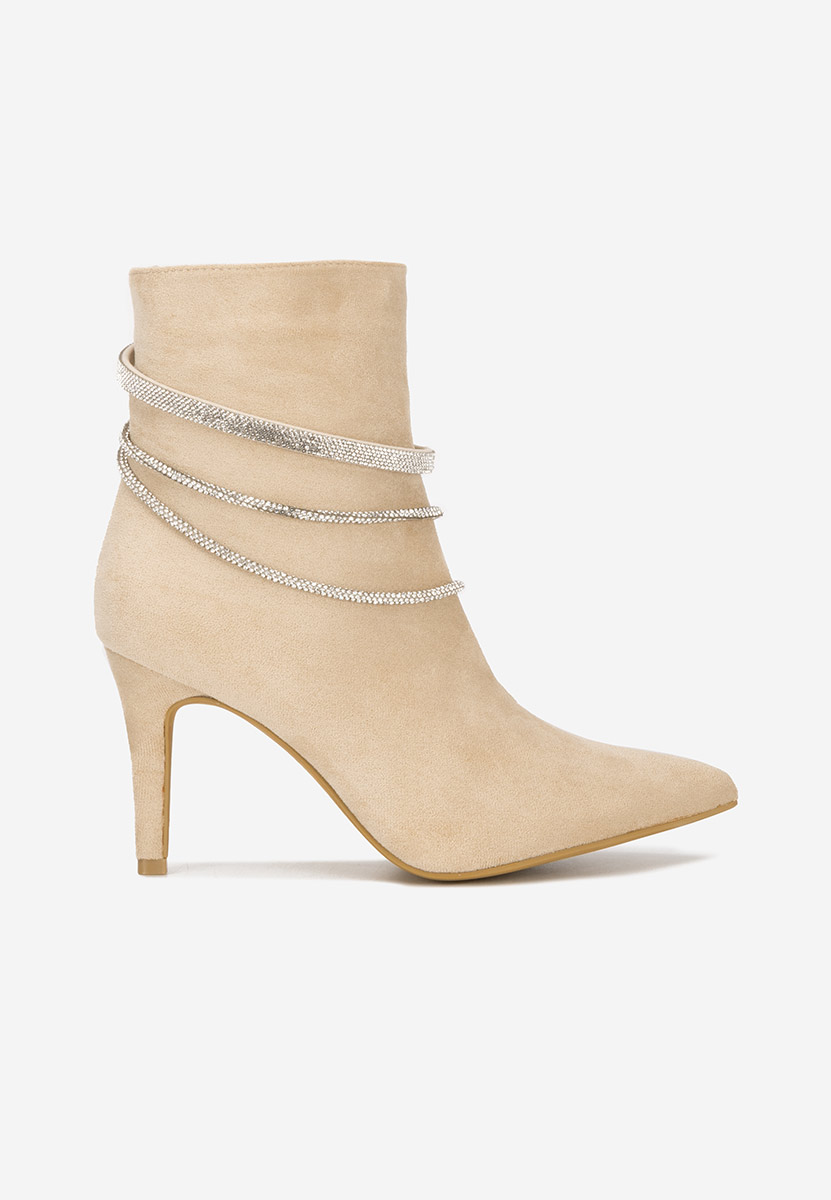 Botine elegante Lorreta bej
