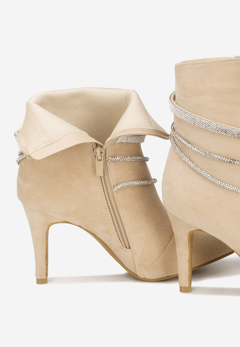 Botine elegante Lorreta bej