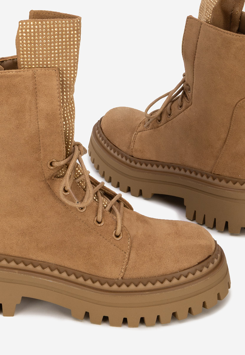 Bocanci dama Siennara camel