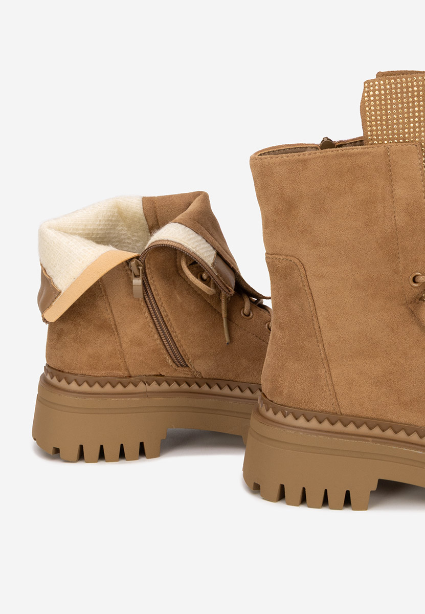 Bocanci dama Siennara camel